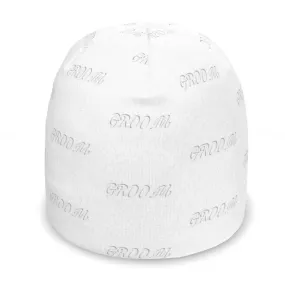 #01 LDCC wedding white beanie Groom