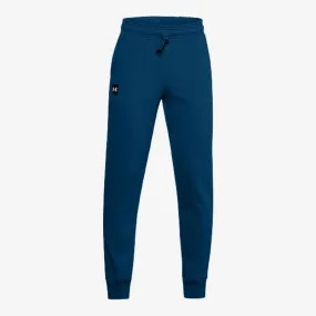 1357628-581 Ua Rival Fleece Joggers Grapht Blu/Wht