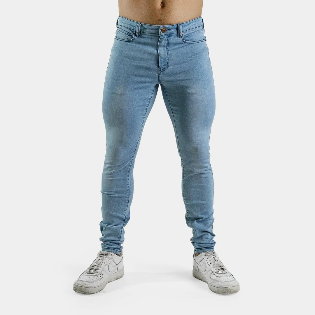 Active Tapered Slim Fit Jeans - Ice