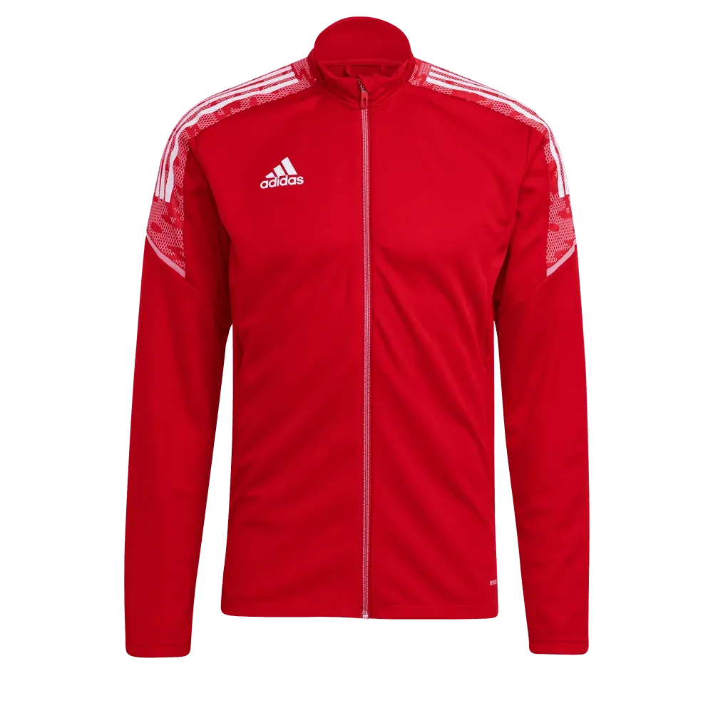 adidas Condivo 21 Youth Track Jacket - Red-White