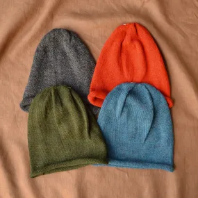 Adults Jersey Beanie in 100% Alpaca *Returning 2025