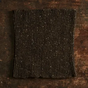 Adults Snood - Donegal Merino Wool - Burnt Umber