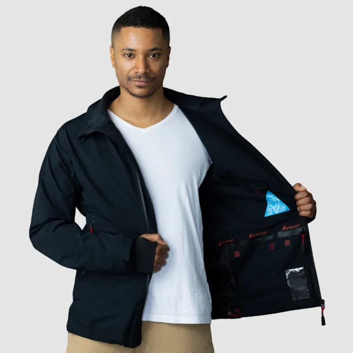 Adventure 2.0 Men's Black Windbreaker