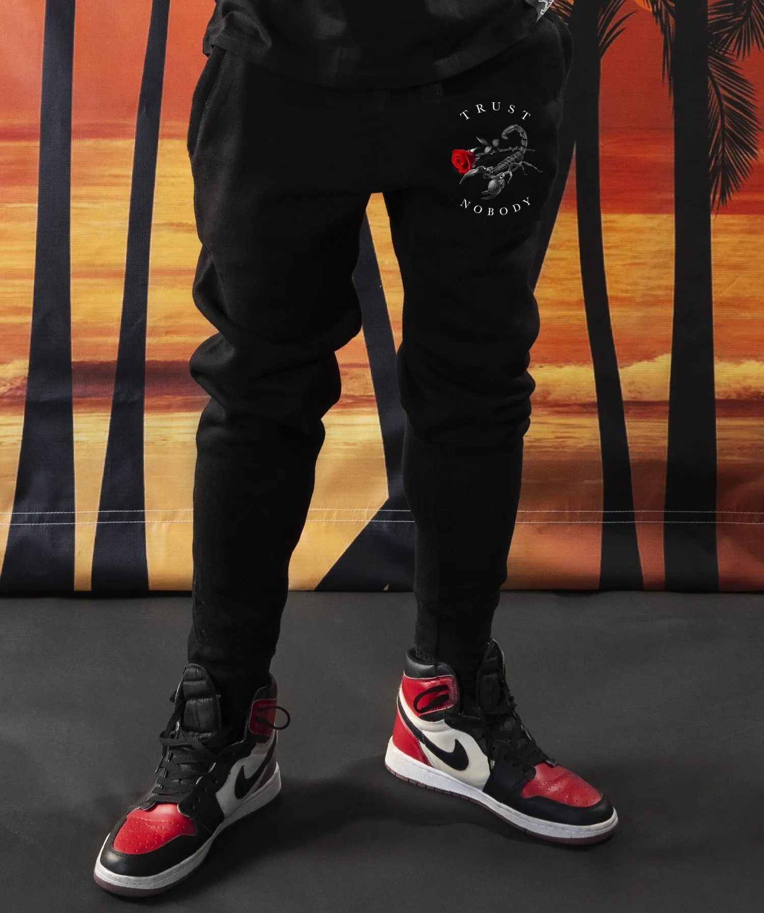 AJ1OG Scorpion - Joggers BLACK