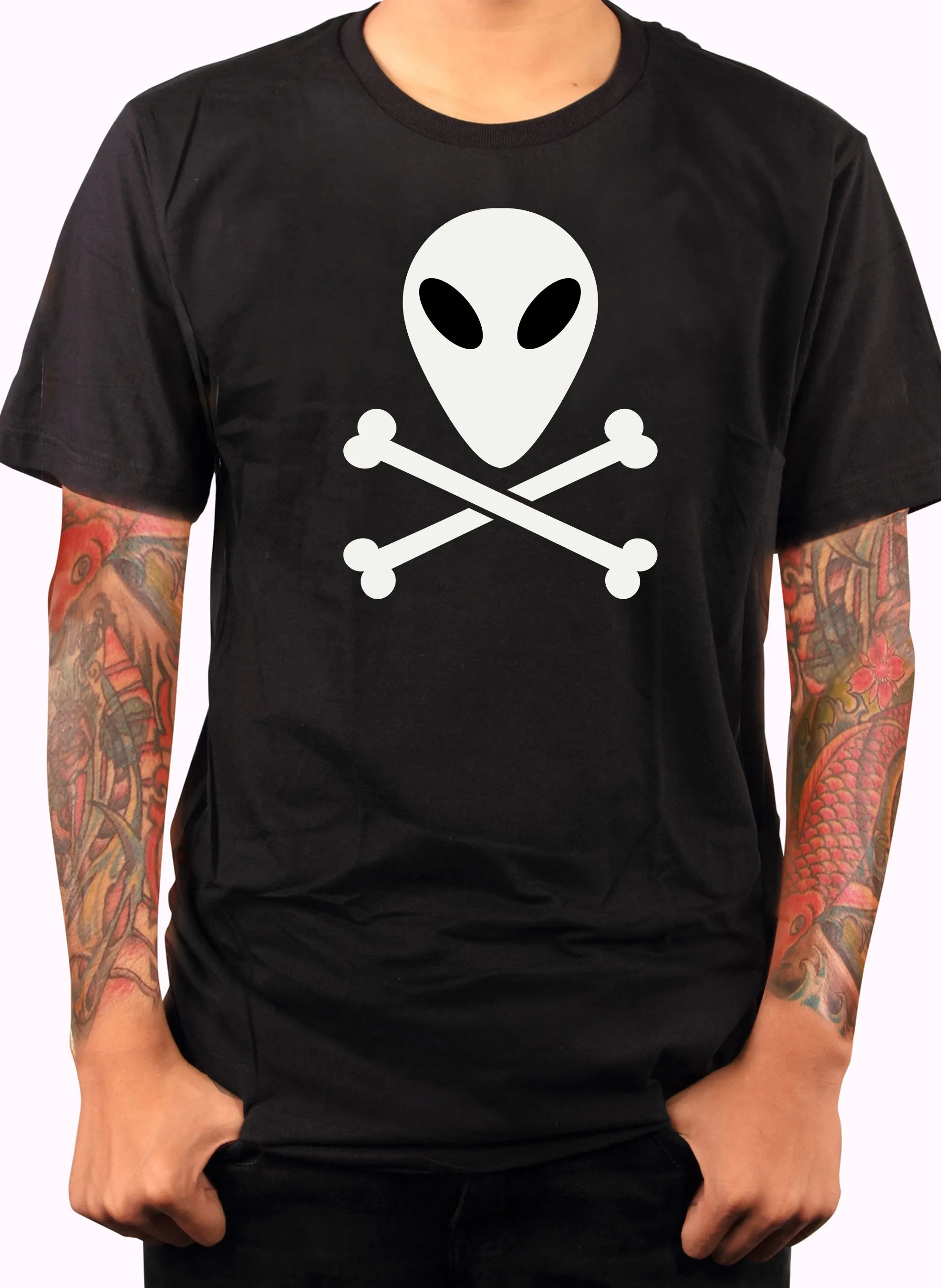 Alien Jolly Roger T-Shirt