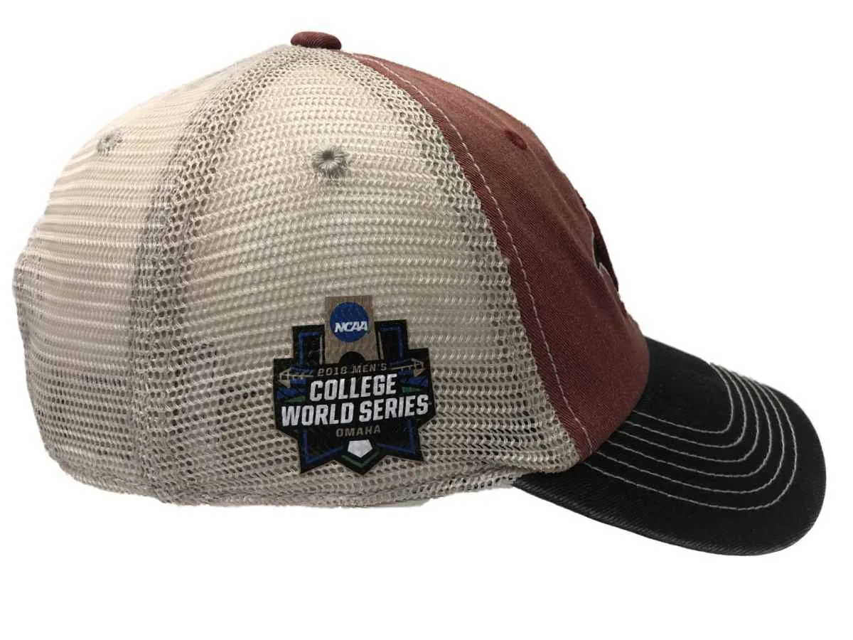 Arkansas Razorbacks 2018 College World Series CWS Mesh Snapback Relax Hat Cap