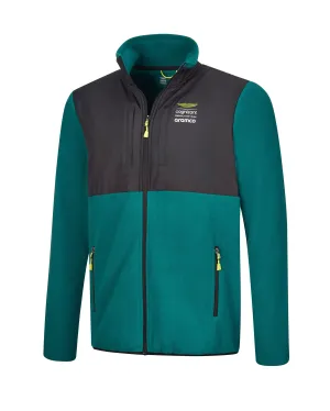 Aston Martin Cognizant F1 Men's Lifestyle Track Jacket- Green