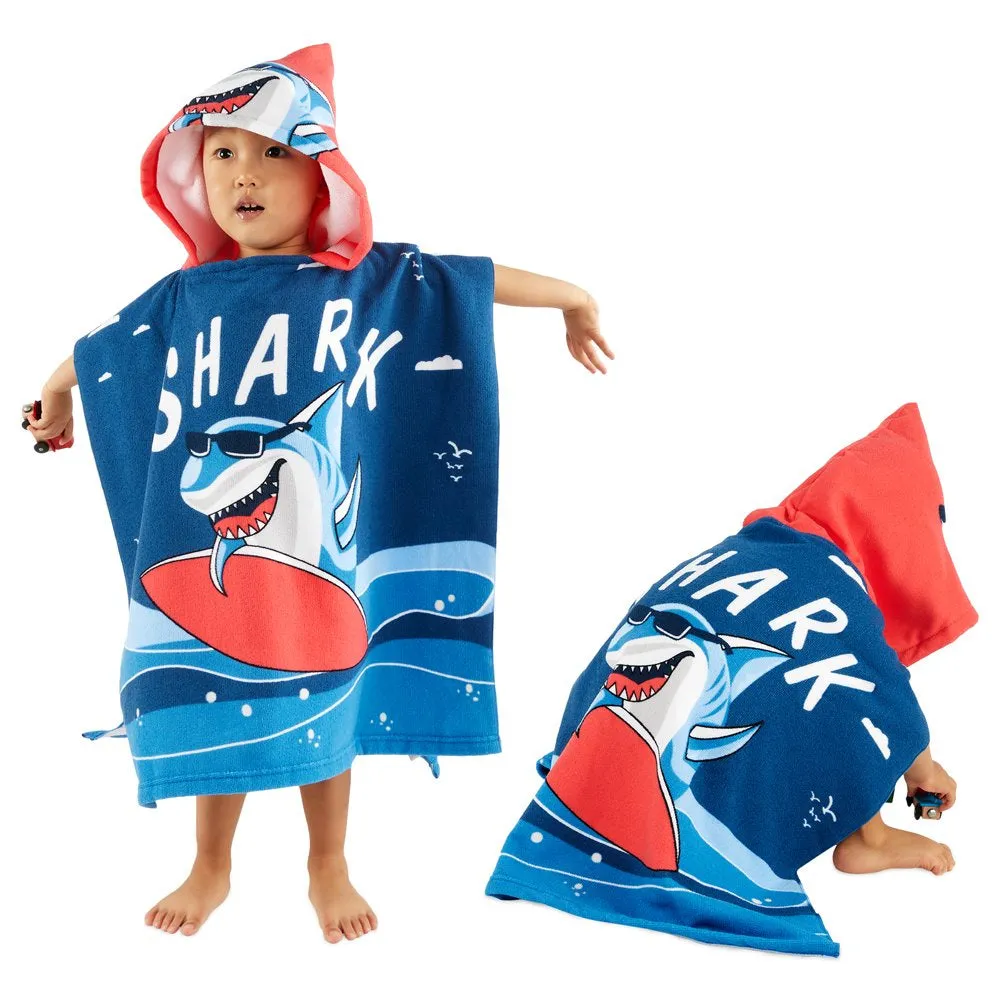 Baby Kids Bath and Beach Hooded Towel Wrap