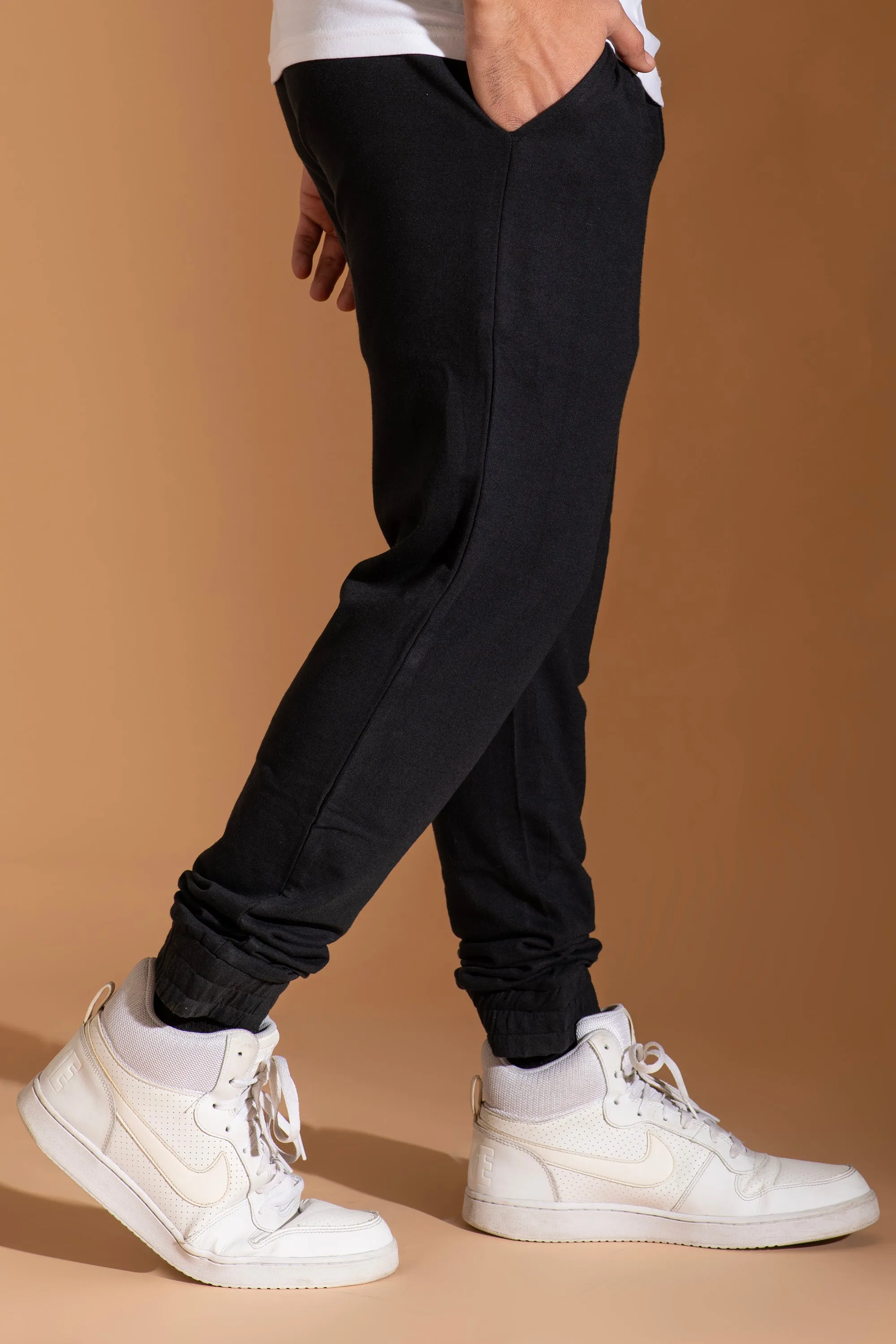 Bambians Midnight Black All-Day Joggers