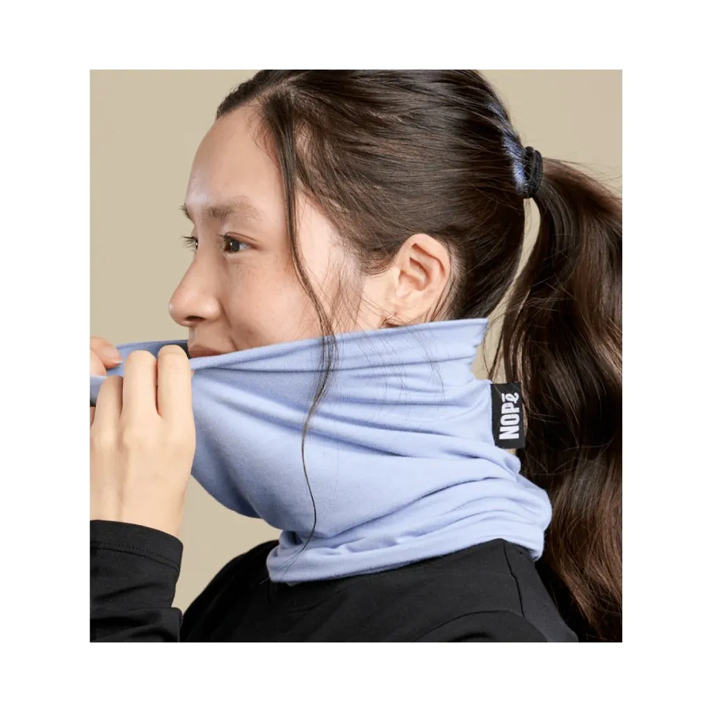 Bamboo Neck Warmer NOPé - Cloud Blue OS