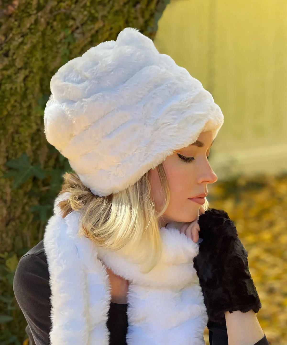 Beanie Hat - Plush Faux Fur Hat in Amazing Colors. Winter Hat in Royal Opulence Faux Furs