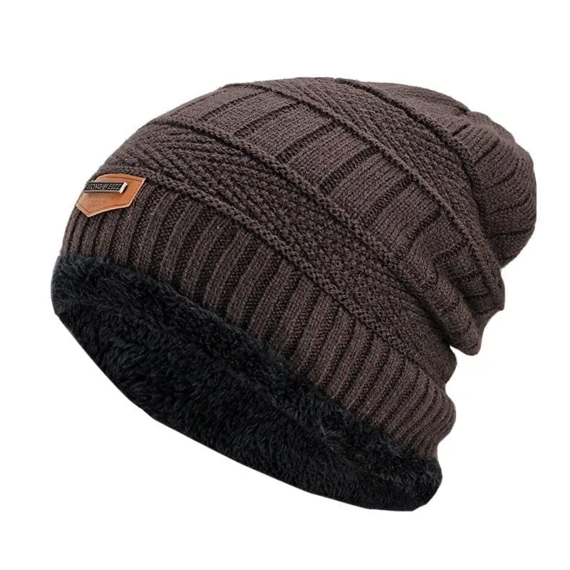 Beanies Knit Winter Cap For Man