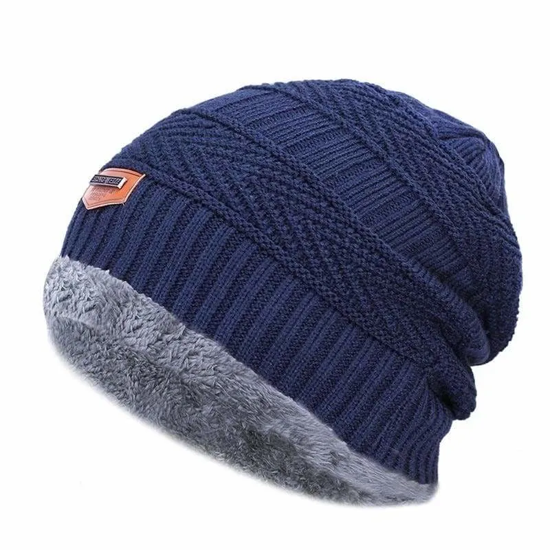 Beanies Knit Winter Cap For Man