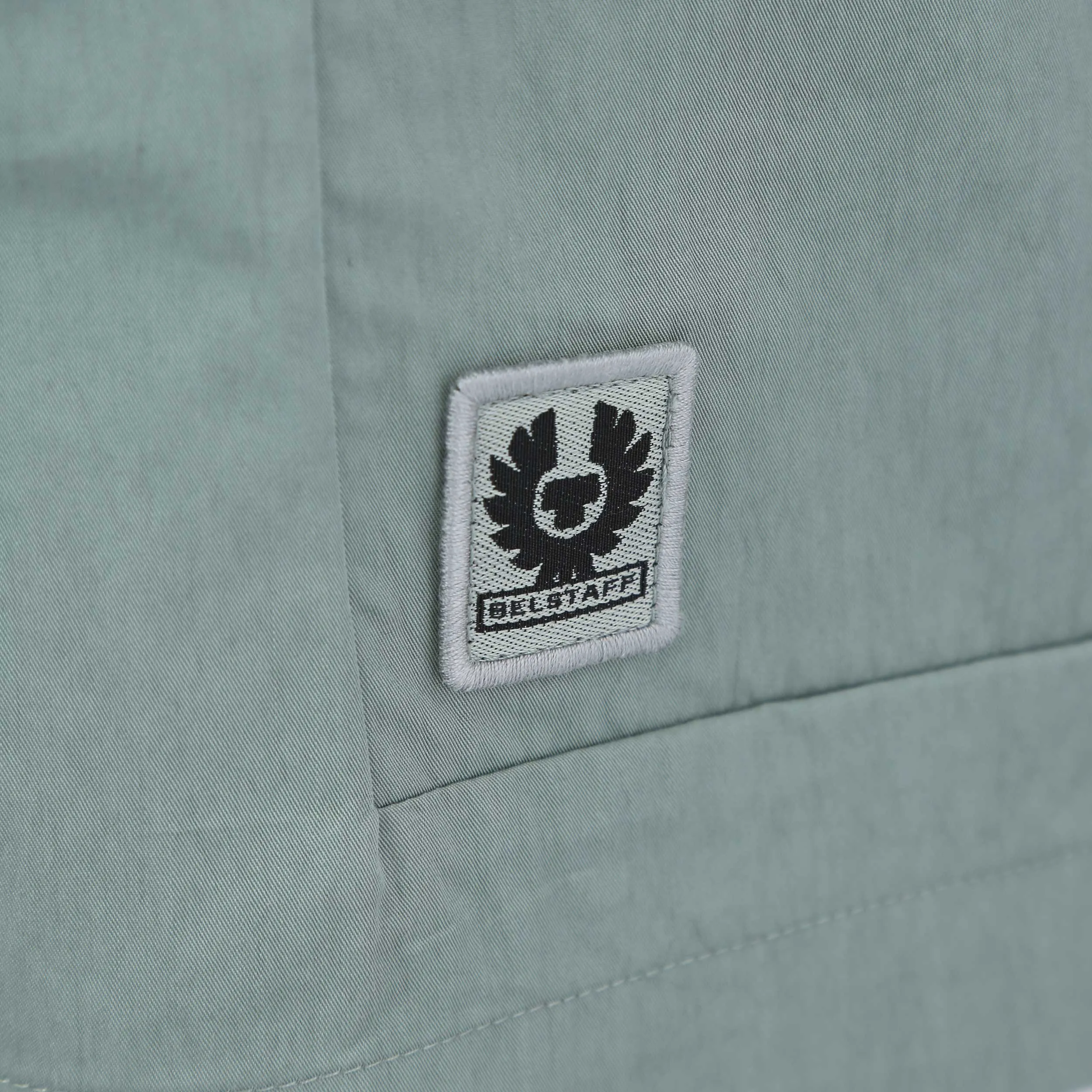 Belstaff Jet Short in Steel Green