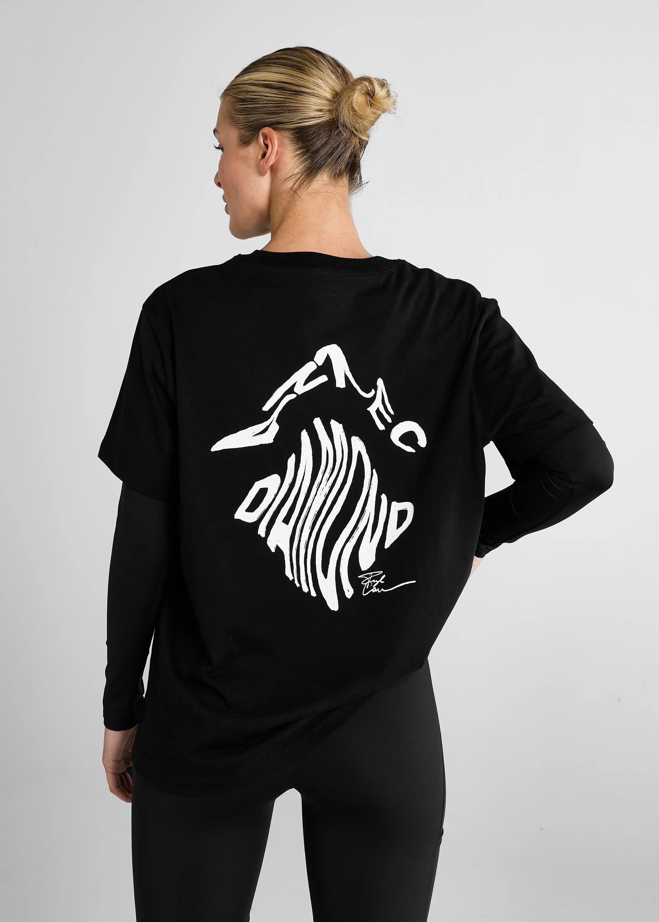 Black Beyond The Hurdle Tee