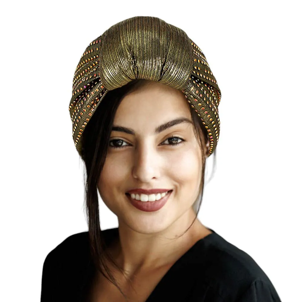 Bling Turban Hat