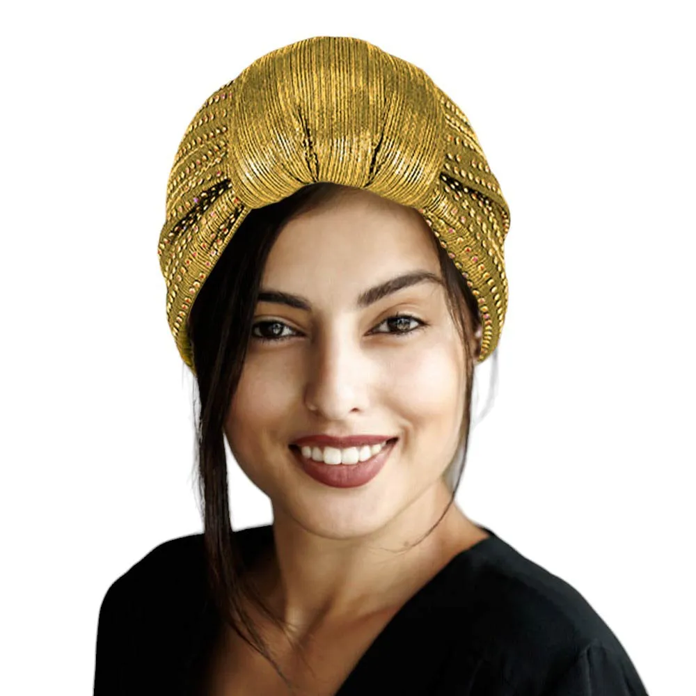 Bling Turban Hat