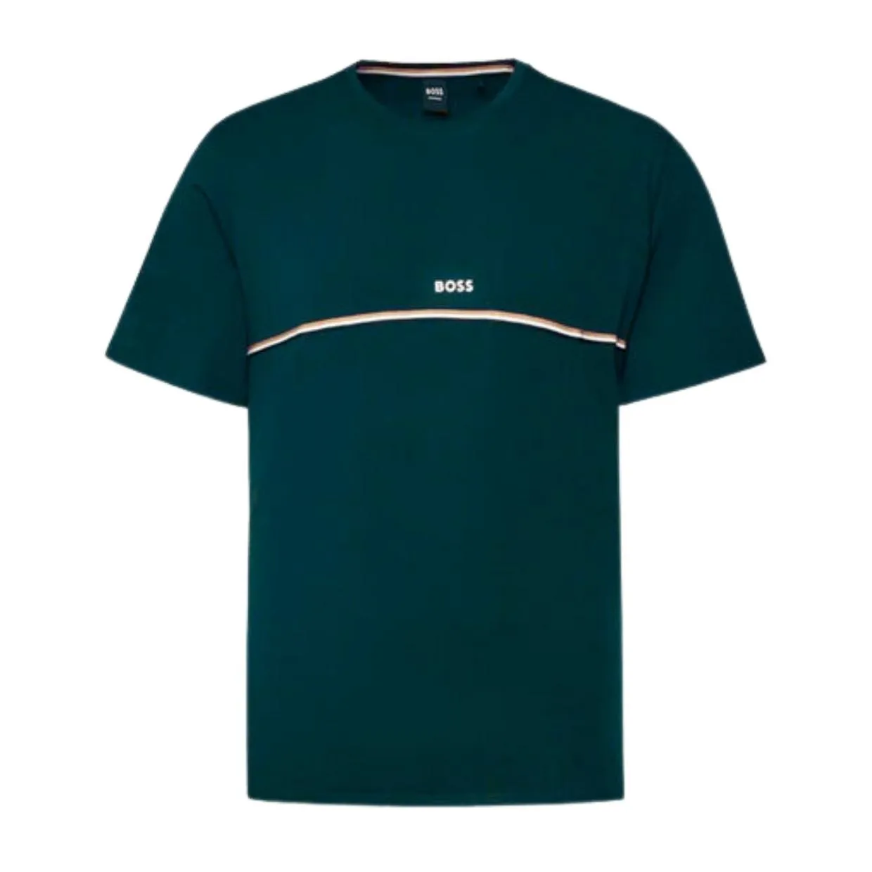 BOSS Dark Green Unique T-Shirt