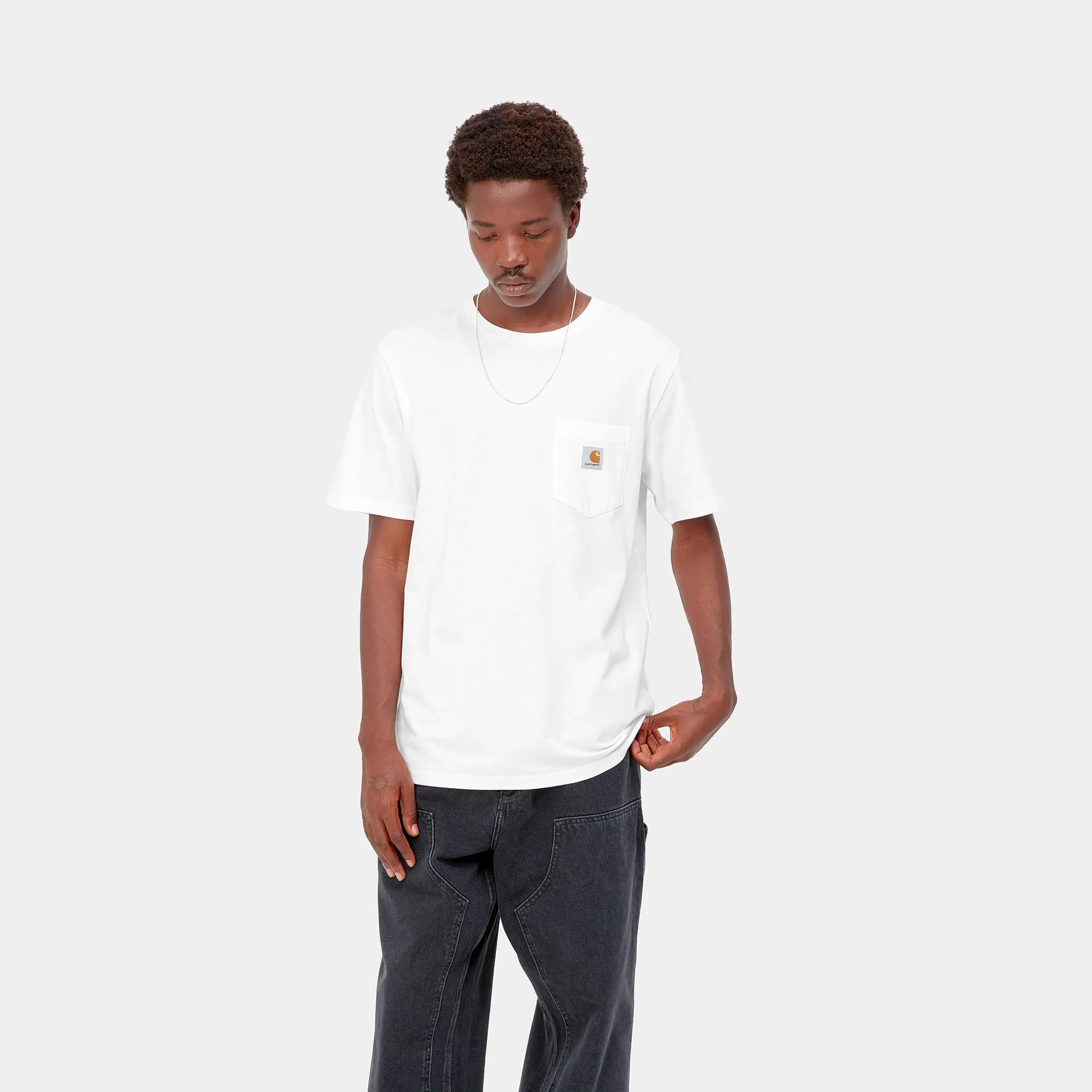 Carhartt WIP SS Pocket T-shirt White