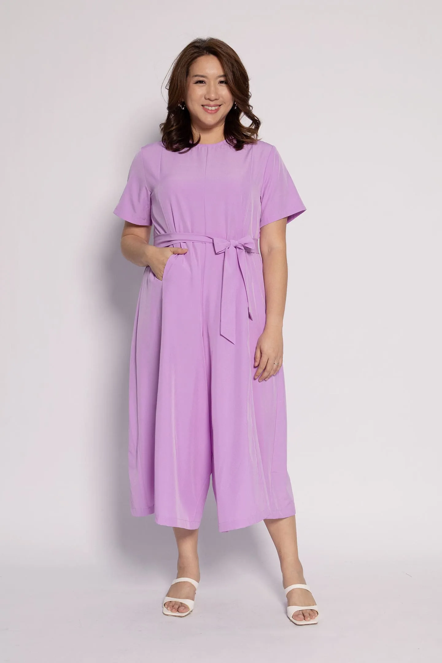 Celine Jumpsuit in Lavender