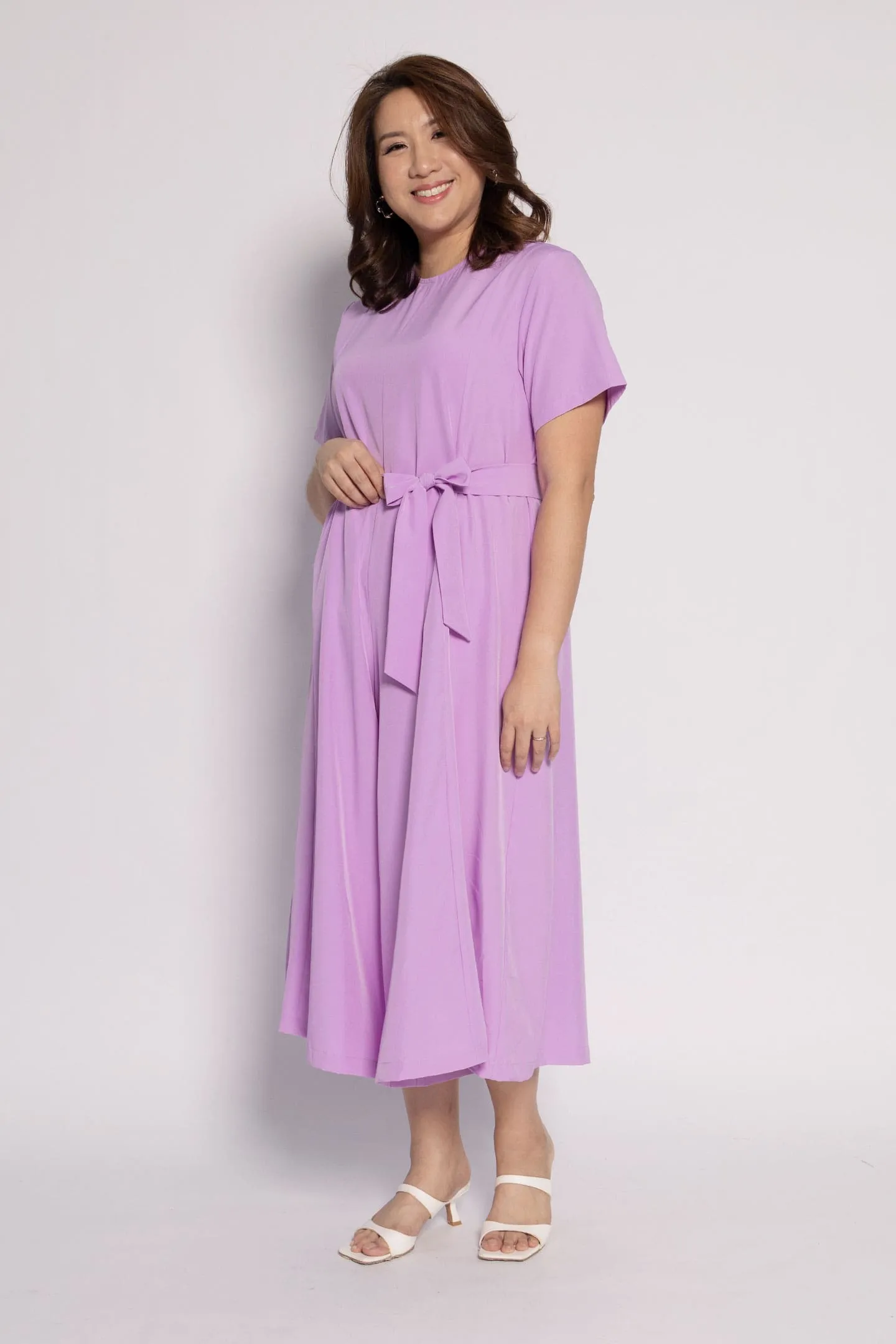 Celine Jumpsuit in Lavender