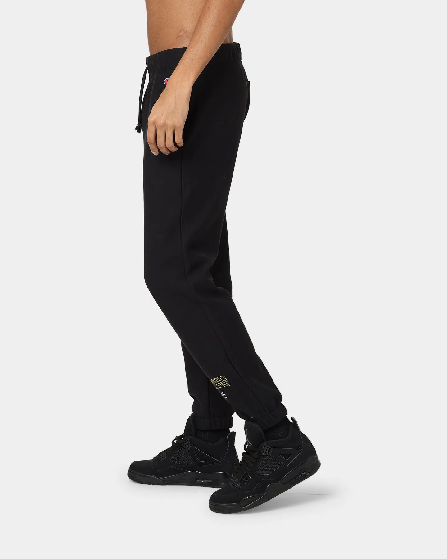 Champion Reverse Weave Collegiate Joggers Black/Gold