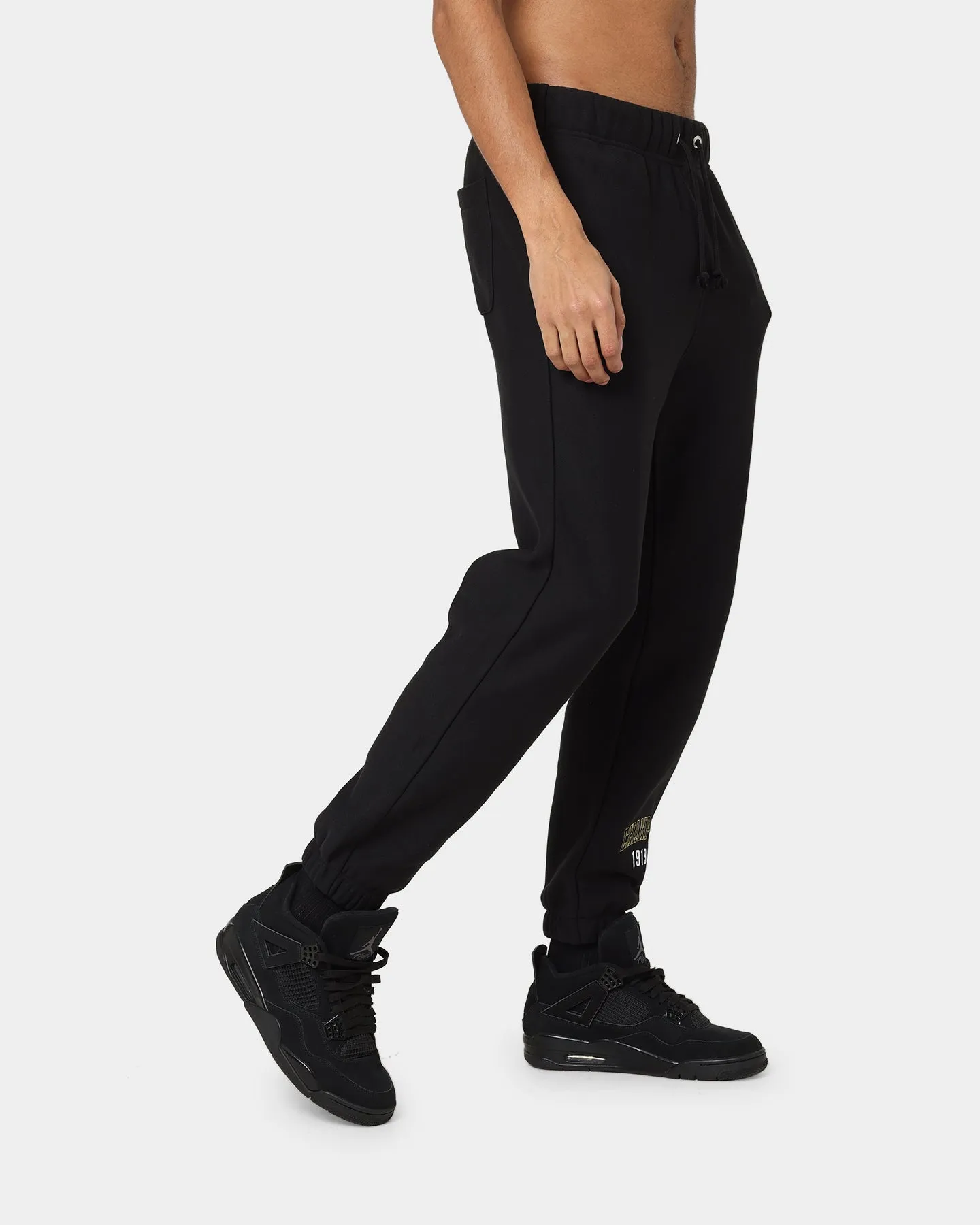 Champion Reverse Weave Collegiate Joggers Black/Gold