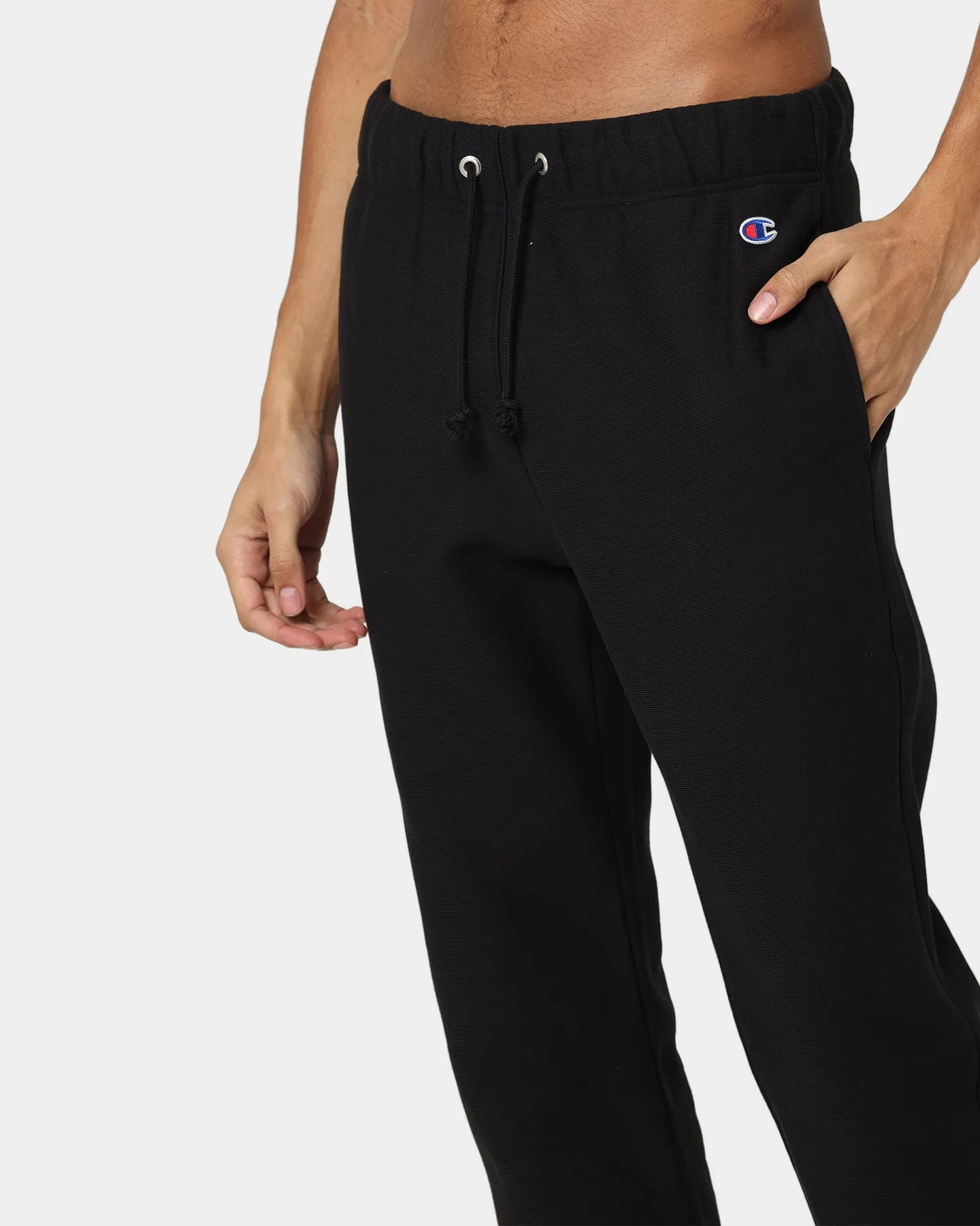 Champion Reverse Weave Collegiate Joggers Black/Gold