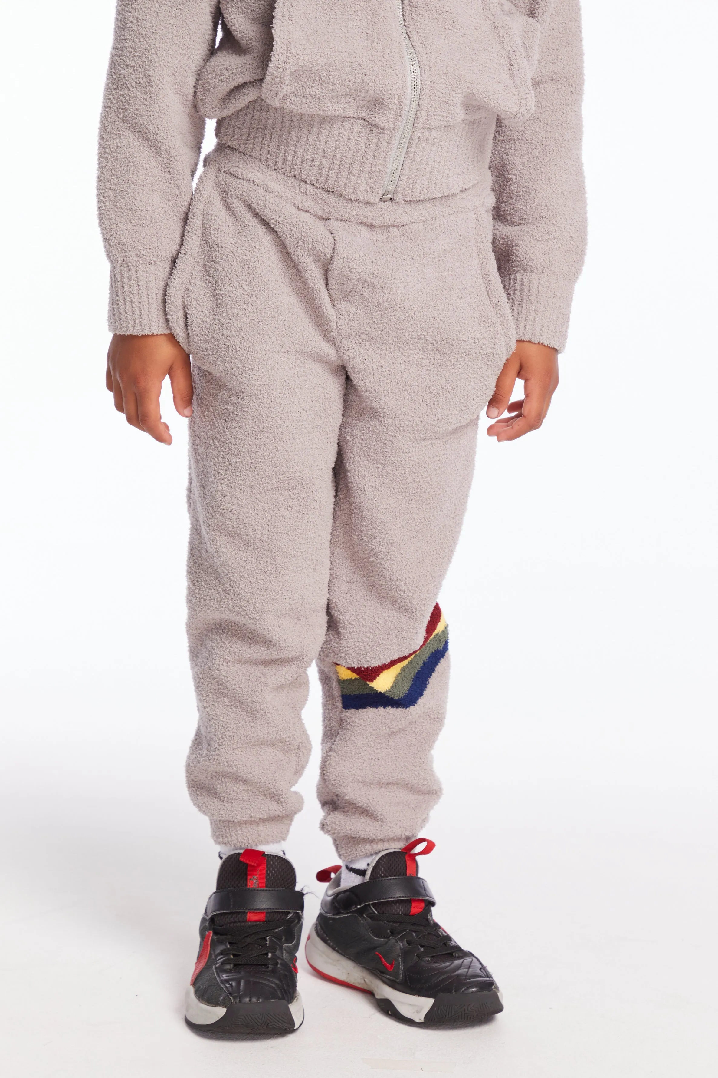 Chaser Boys Heather Grey Lounge Pant with Pocket