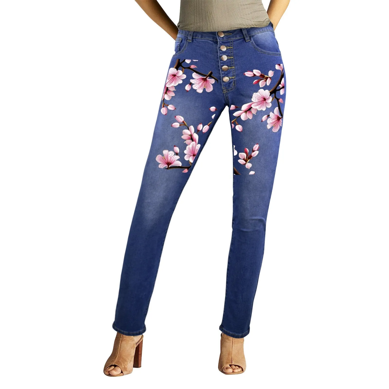 Cherry Blossom Women's Jeans