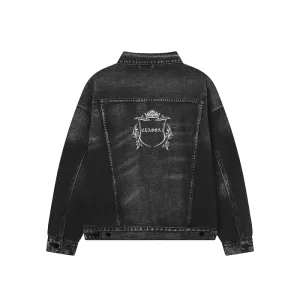 ClassA1 Streetwear Unisex FOG Classic Denim Jacket