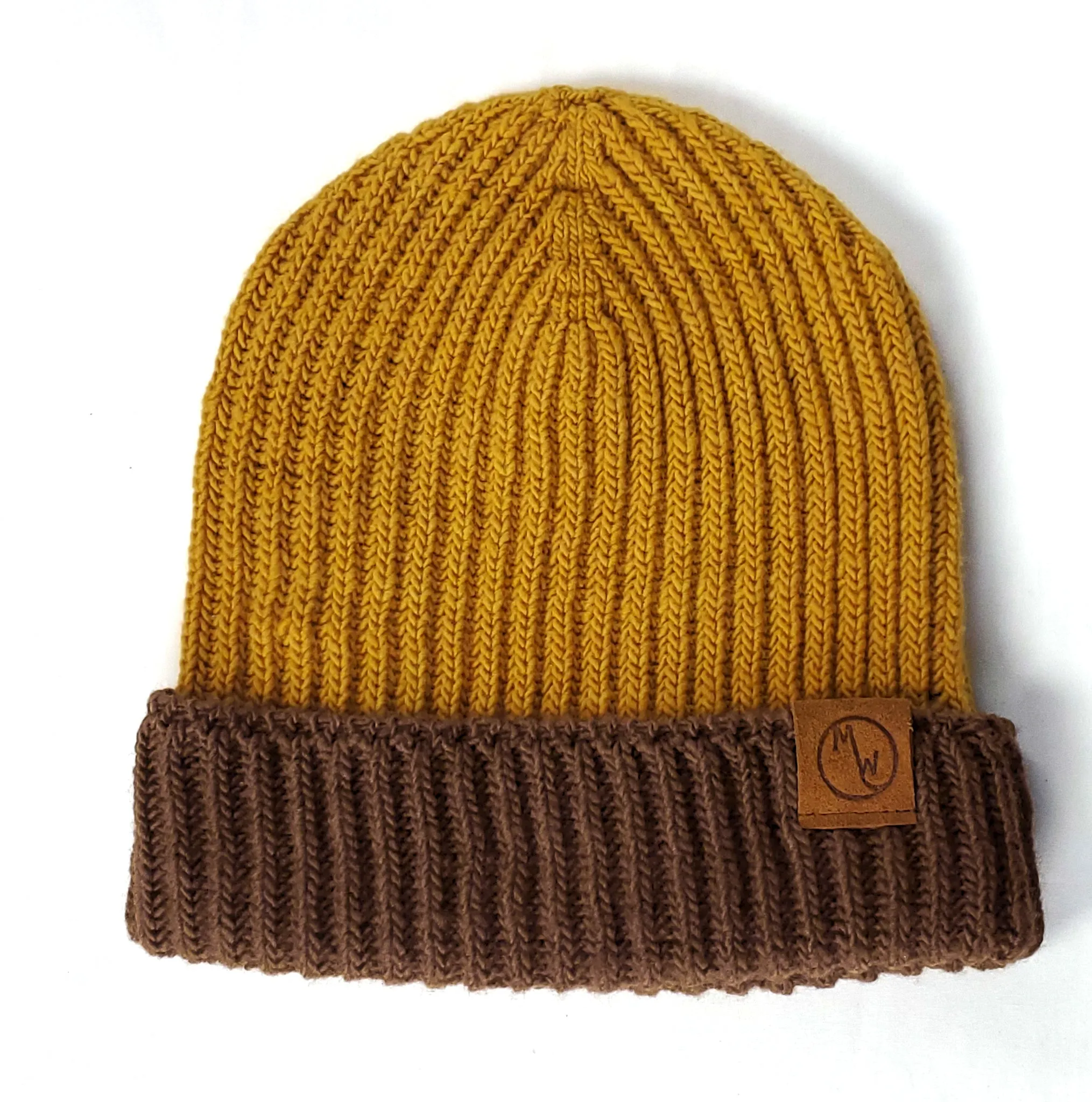 Cloud Peak - Rib Cuff Wool beanie