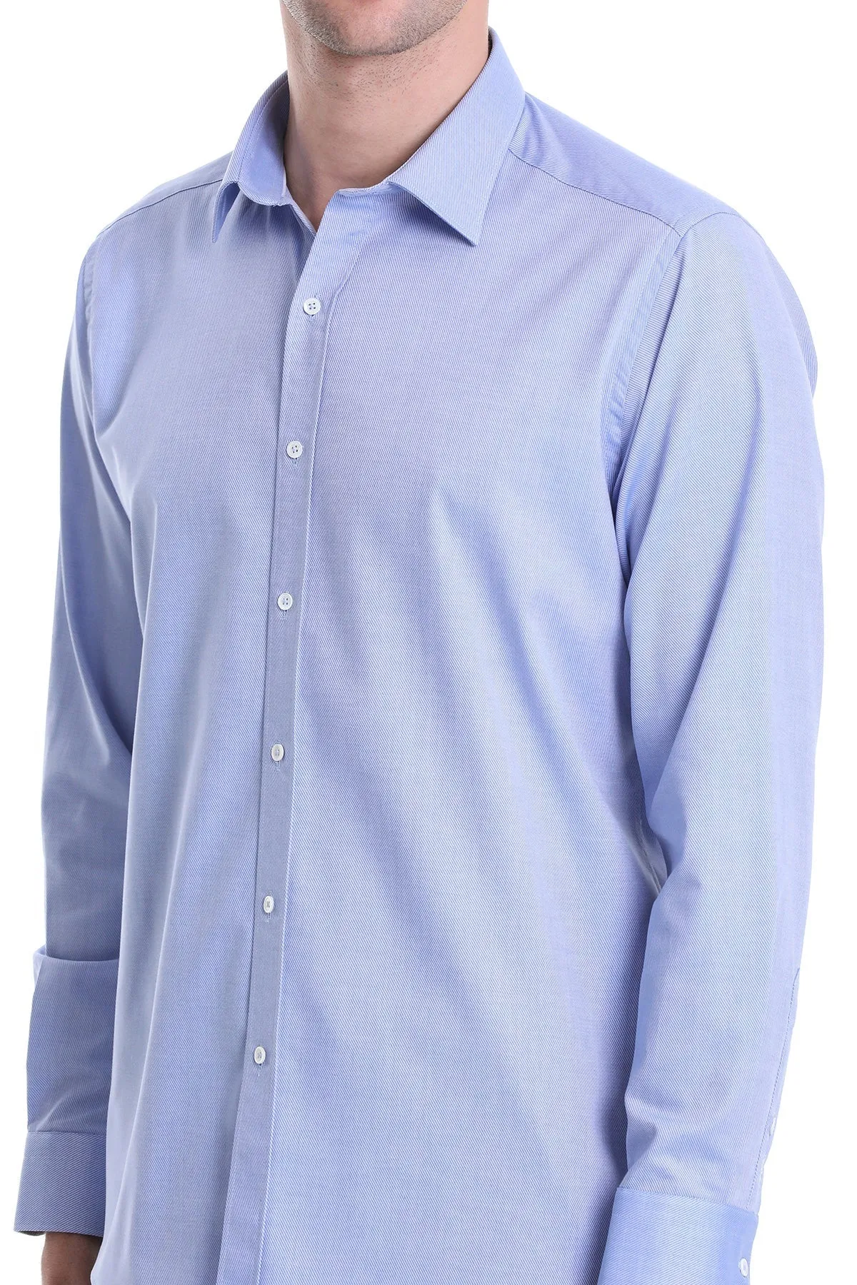 Comfort Fit Cotton Dark Blue Casual Shirt