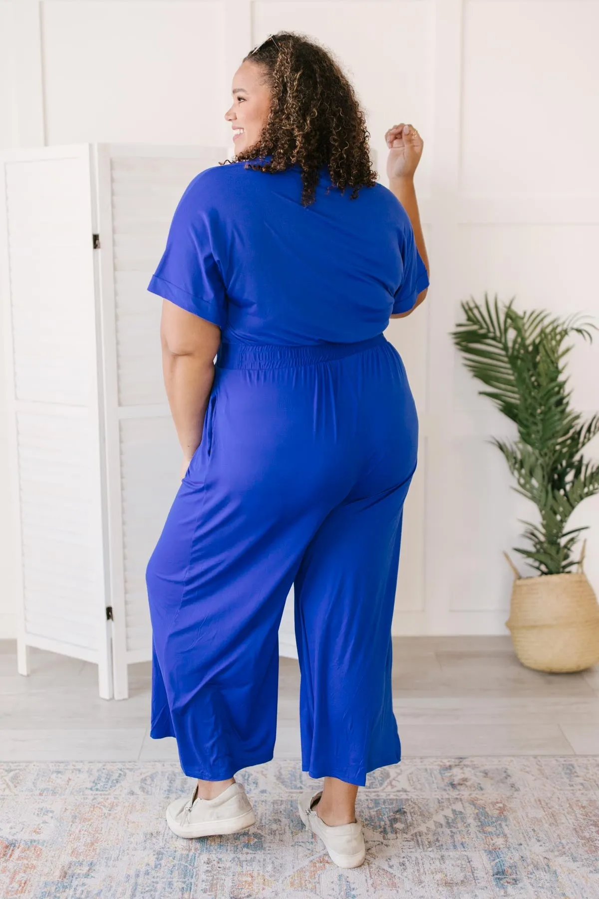 Consider This Wide Leg Jumpsuit