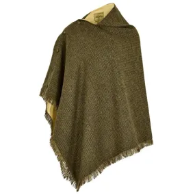 Dubarry Hazelwood Ladies Tweed Poncho - Heath