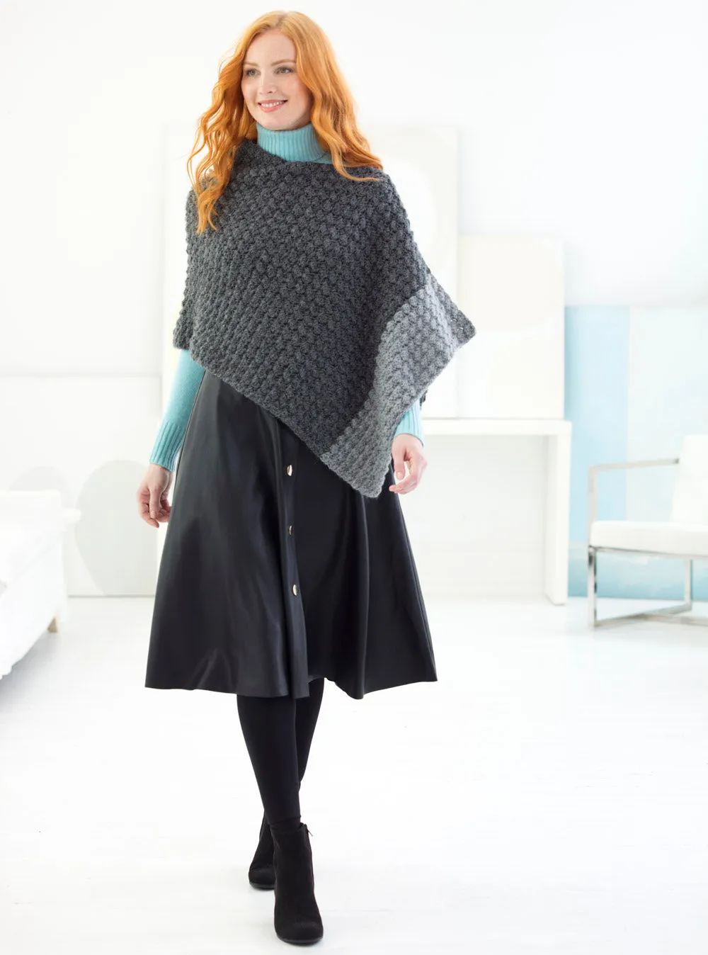 Dyker Heights Poncho (Crochet)