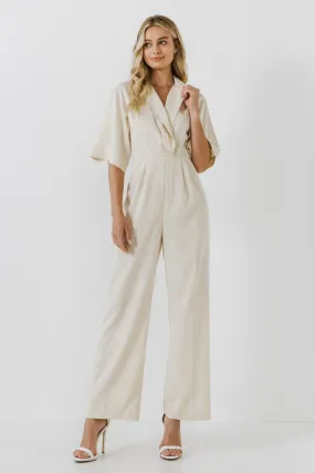 Endless Rose - Jumpsuit with Pleated Detail