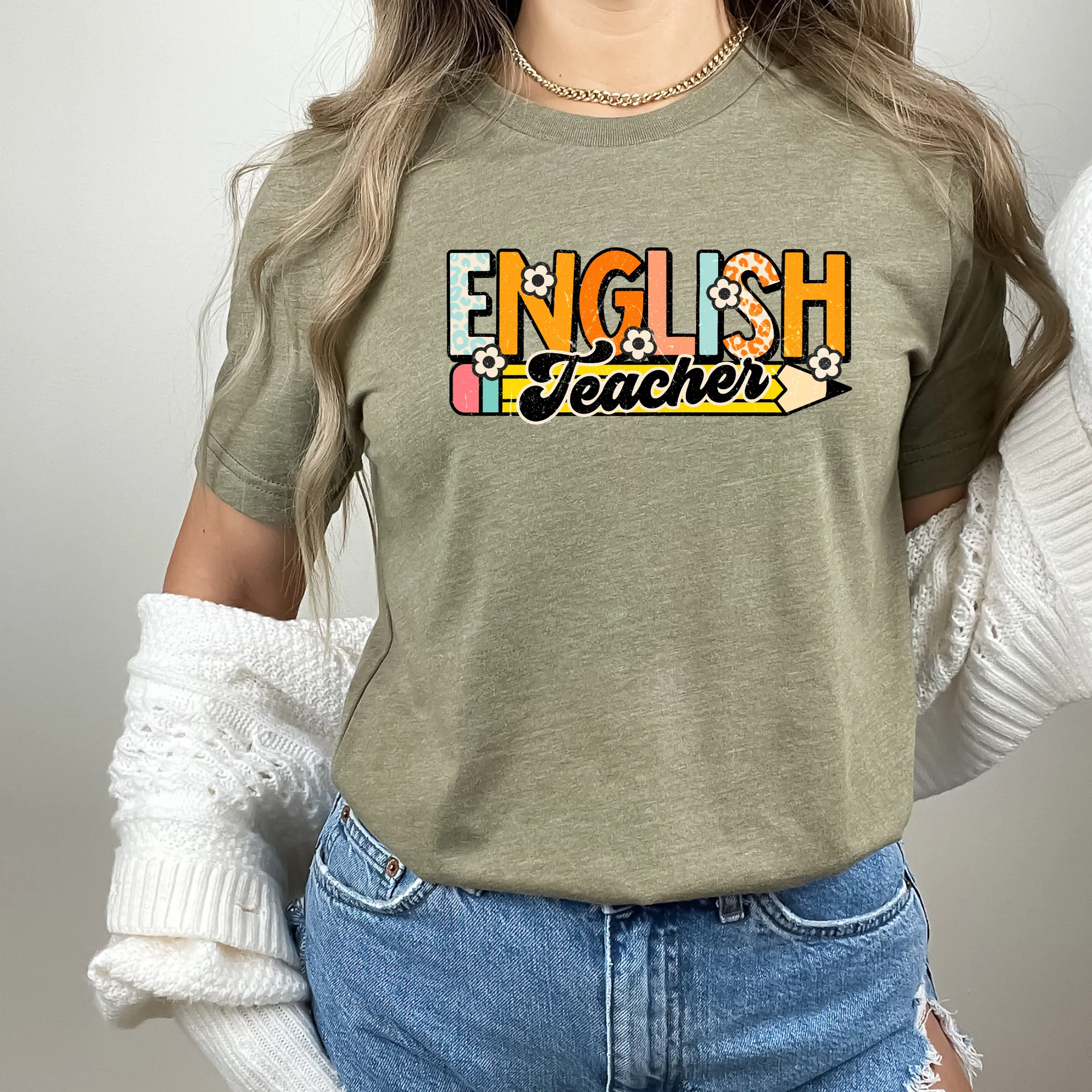 English Teacher Shirt | Retro Teacher Shirt