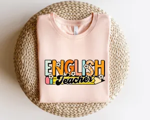 English Teacher Shirt | Retro Teacher Shirt