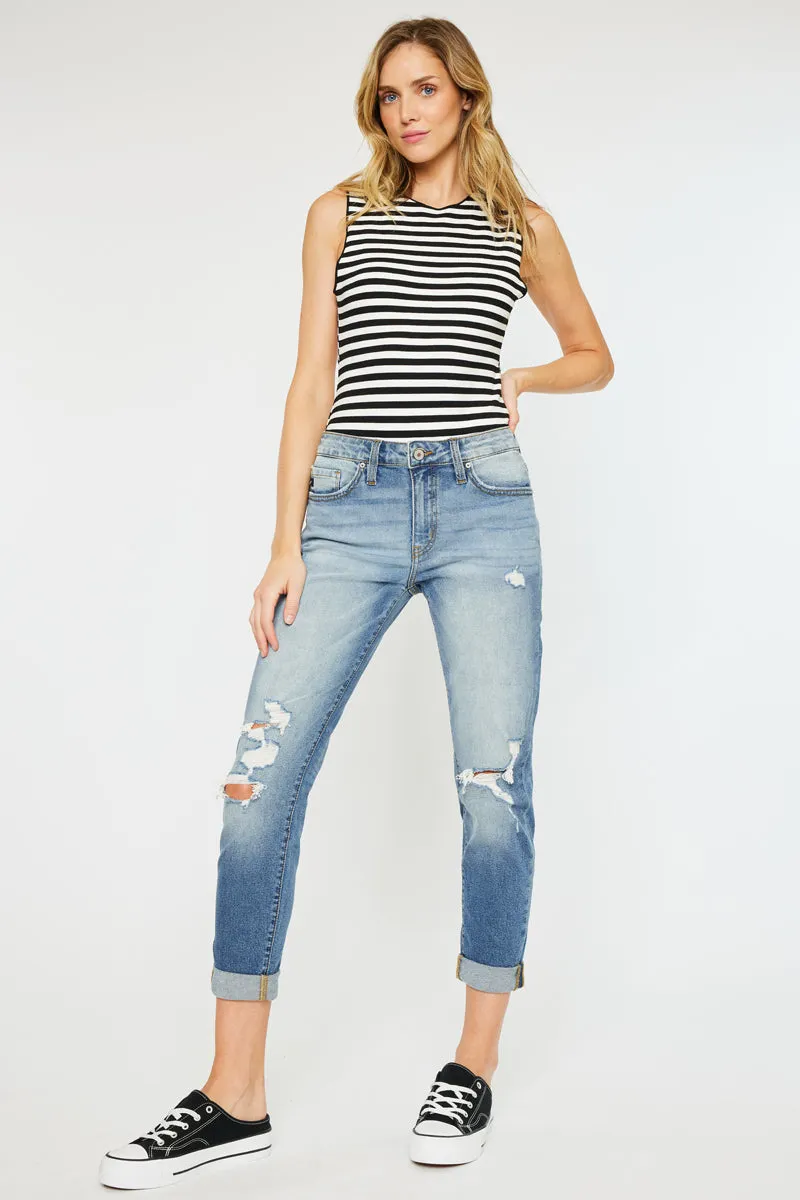 Euphoria High Rise Boyfriend Jeans