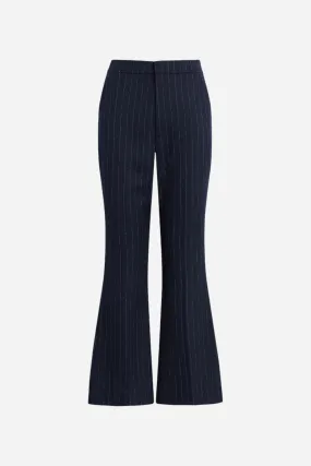 Favorite Daughter The Phoebe Pant Navy Pinstripe