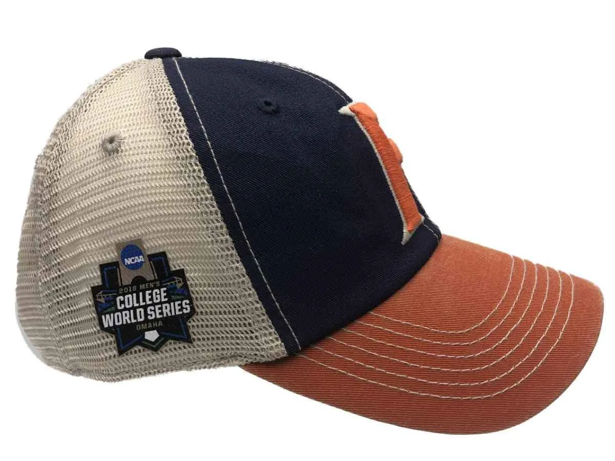 Florida Gators 2018 NCAA College World Series CWS Mesh Snapback Relax Hat Cap