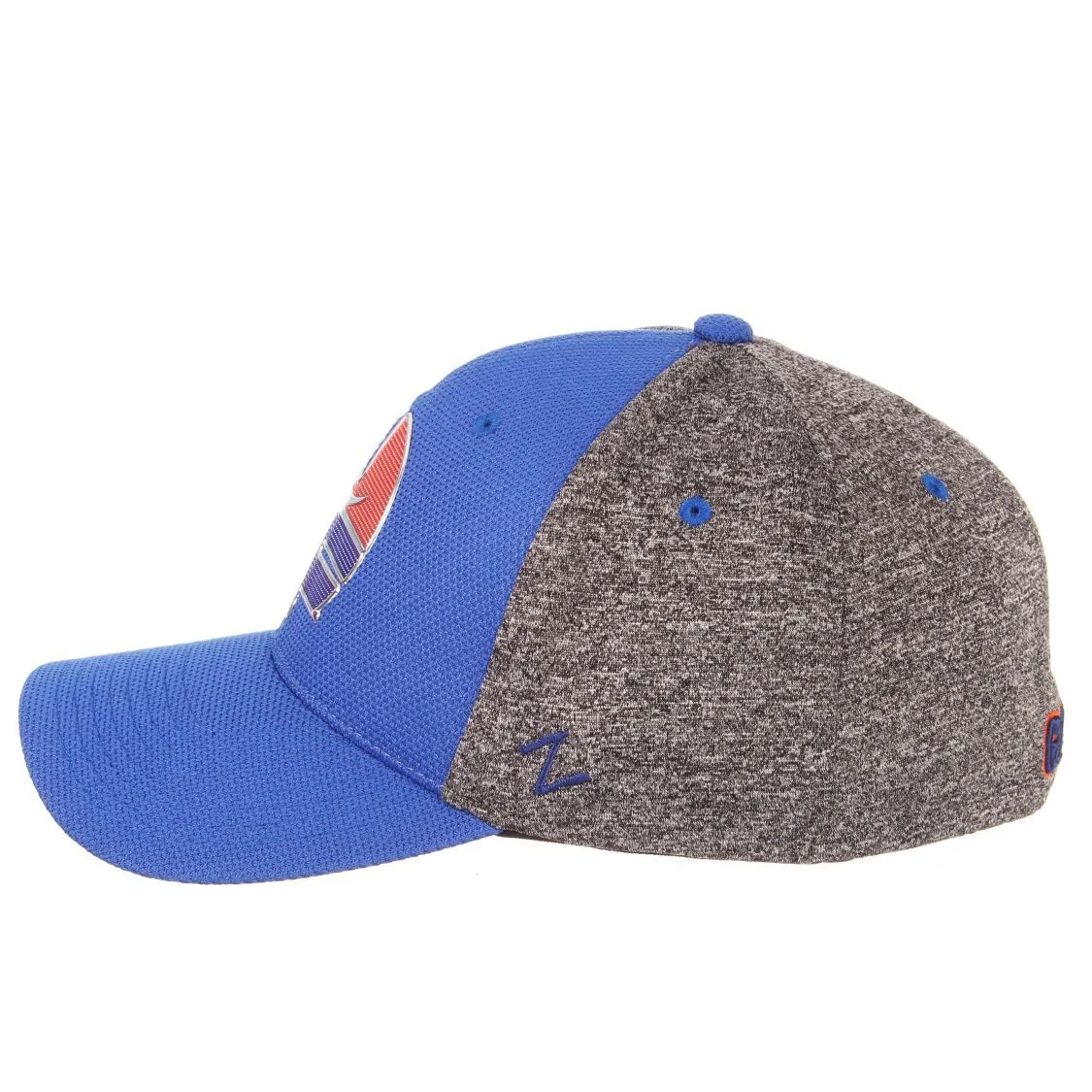 Florida Gators Zephyr Blue & Gray "Insignia" Vault UF Stretch Fit Hat Cap (L/XL)