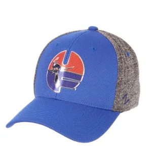 Florida Gators Zephyr Blue & Gray "Insignia" Vault UF Stretch Fit Hat Cap (L/XL)