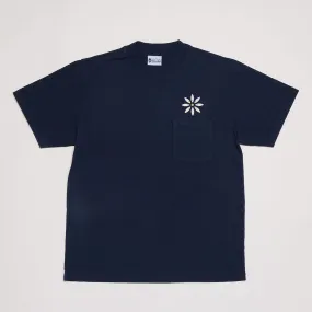 Flower T-shirt (Navy)