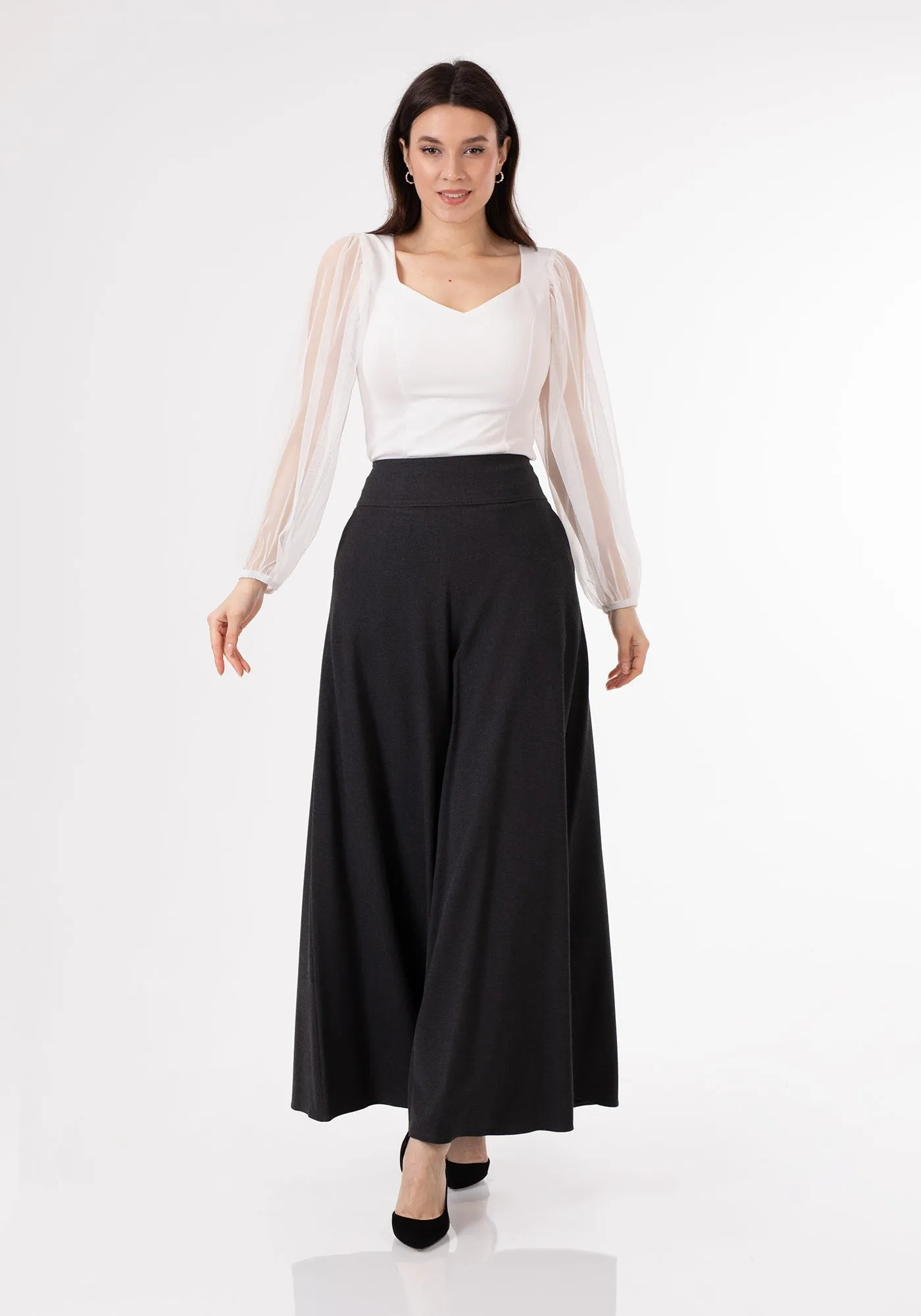 G-Line High Waisted Palazzo Pants