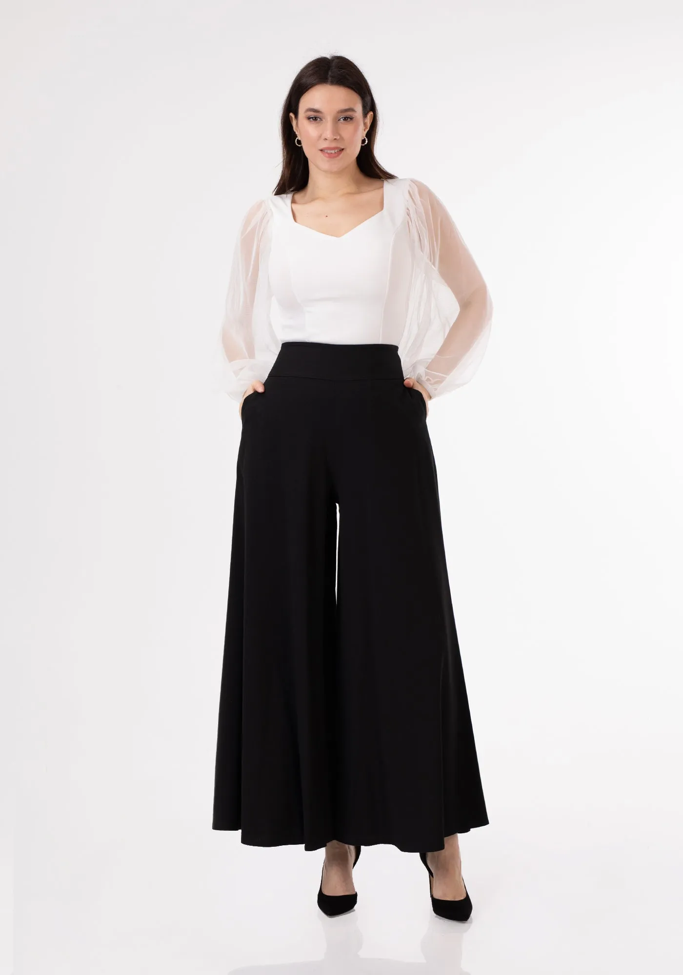 G-Line High Waisted Palazzo Pants