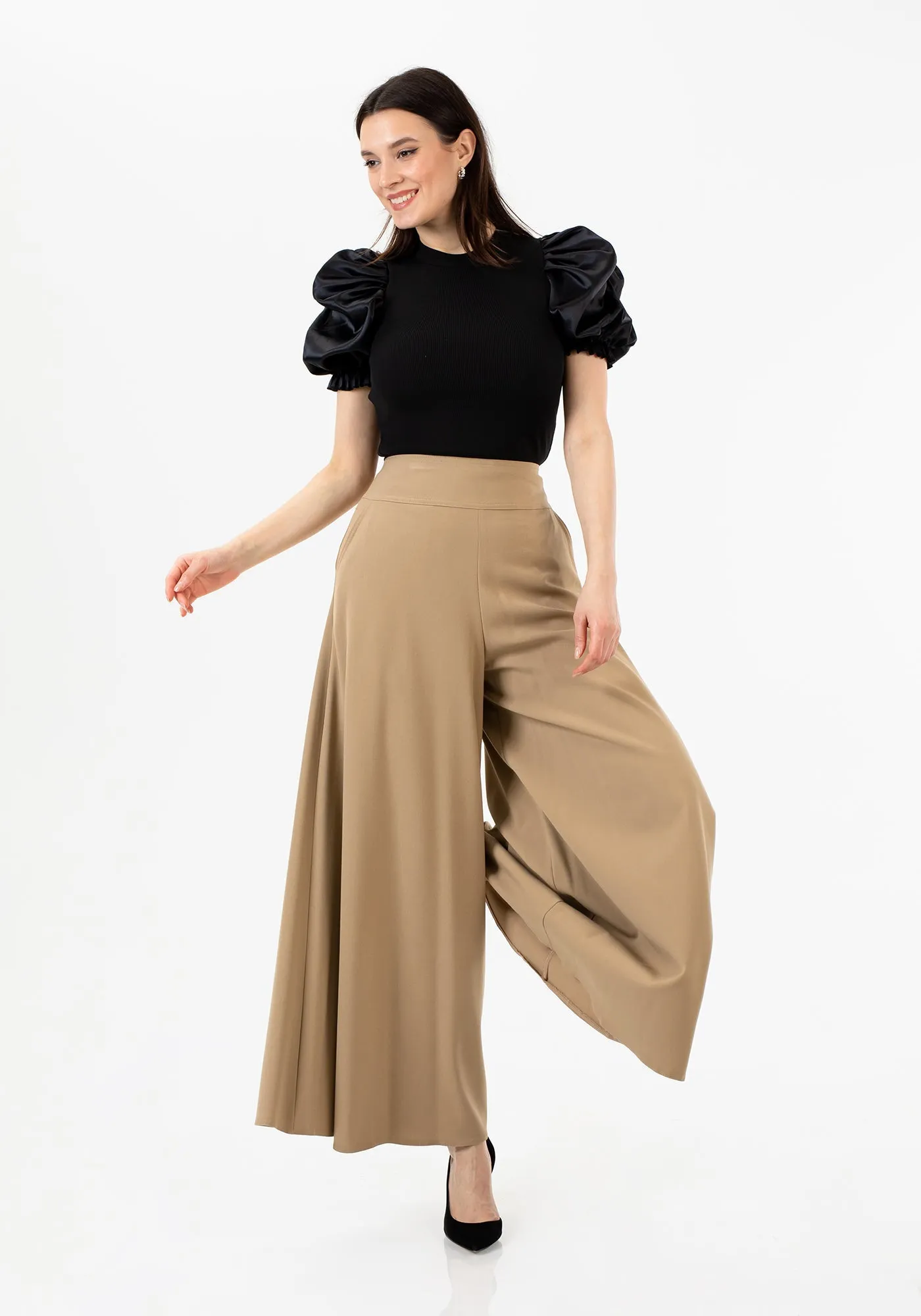 G-Line High Waisted Palazzo Pants