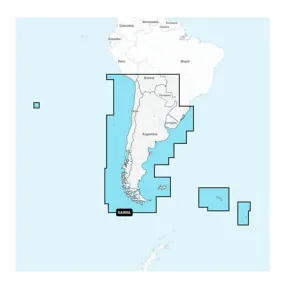 Garmin Navionics  NSSA005L - Chile, Argentina  Easter Island - Marine Chart [010-C1286-20]