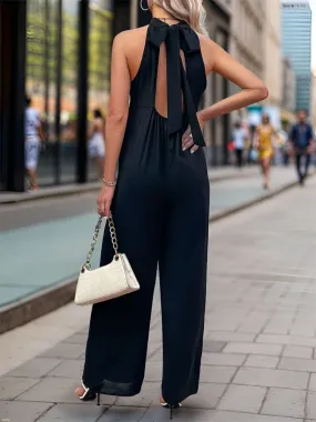 Grecian Wide Leg Jumpsuit